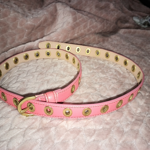 Coach Belt and Bracelet Set of 2 with Gold Toned Bangle Grommet. See Description - Picture 11 of 16